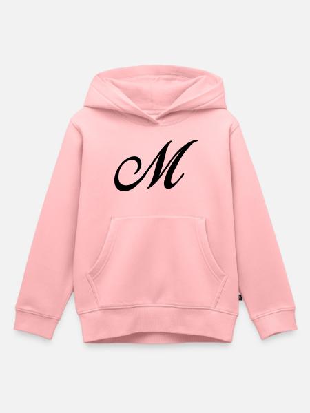 M - Kids Premium Organic Hoodie - rose