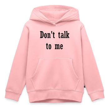 Cooler Spruch - Kinder Premium Organic Hoodie - Rosa - Vorne - AI Model Kid Female (0cm)