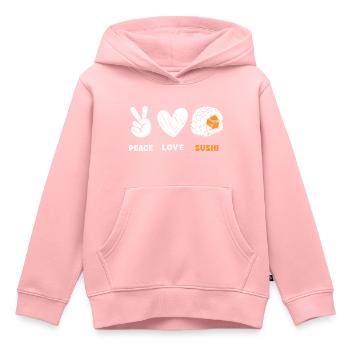 Japan Reis Lieblingsessen Küche - Kinder Premium Organic Hoodie - Rosa - Vorne - AI Model Kid Female (0cm)