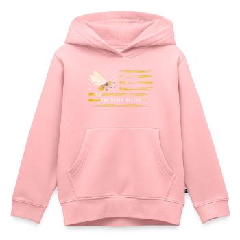 Biene Hummel Insekt Bienchen - Kinder Premium Organic Hoodie - Rosa - Vorne - AI Model Kid Female (0cm)