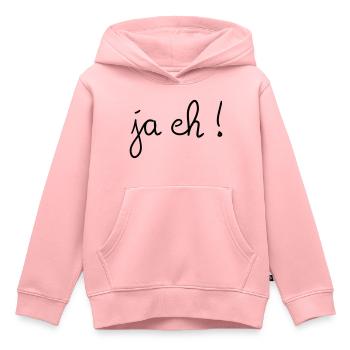 Ja eh! - Kinder Premium Organic Hoodie - Rosa - Vorne - AI Model Kid Female (0cm)