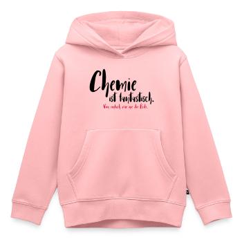 Chemie ist fantastisch - Kinder Premium Organic Hoodie - Rosa - Vorne - AI Model Kid Female (0cm)