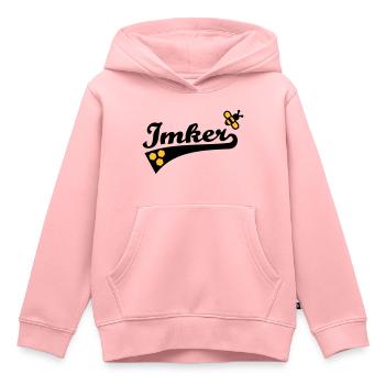 Imker - Kinder Premium Organic Hoodie - Rosa - Vorne - AI Model Kid Female (0cm)