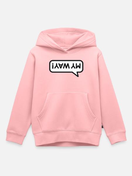 My Way! - Kinder Premium Organic Hoodie - Rosa