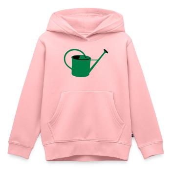 Gießkanne - Kinder Premium Organic Hoodie - Rosa - Vorne - AI Model Kid Female (0cm)