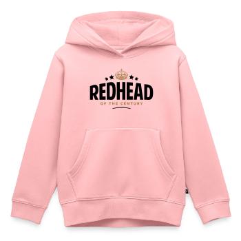 redhead of the century funny crown stars - Kids Premium Organic Hoodie - rose - Front - AI Model Kid Female (0cm)