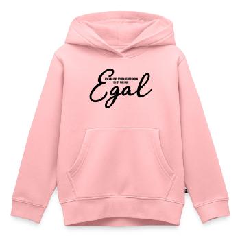 Egal - Kinder Premium Organic Hoodie - Rosa - Vorne - AI Model Kid Female (0cm)