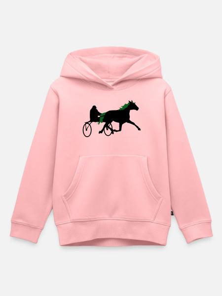 Sulki im Trab - Kinder Premium Organic Hoodie - Rosa
