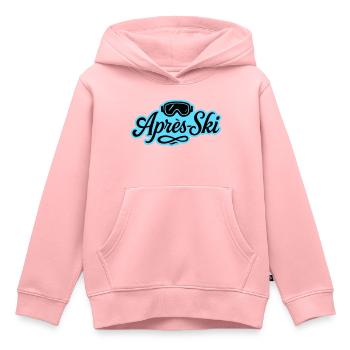 Apres Ski Skibrille Piste - Kinder Premium Organic Hoodie - Rosa - Vorne - AI Model Kid Female (0cm)