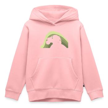 Autocross Auto Rennwagen - Kinder Premium Organic Hoodie - Rosa - Vorne - AI Model Kid Female (0cm)