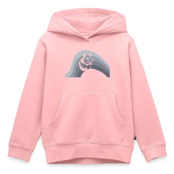 Nagetier Meerschweinchen - Kinder Premium Organic Hoodie - Rosa - Vorne - AI Model Kid Female (0cm)