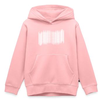 Habibi - mot arabe pour chérie / bro - moderne - Sweat Premium à capuche enfant bio - rose - Devant - AI Model Kid Female (0cm)