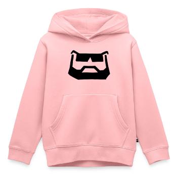 bart brille - Kinder Premium Organic Hoodie - Rosa - Vorne - AI Model Kid Female (0cm)