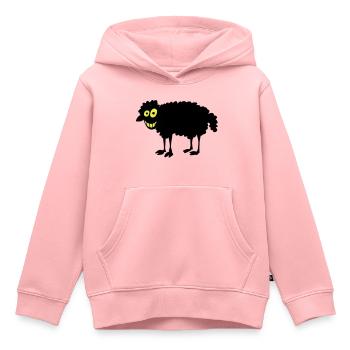 Schwarzes Schaf - Kinder Premium Organic Hoodie - Rosa - Vorne - AI Model Kid Female (0cm)
