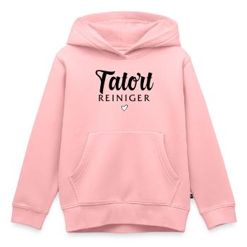 Tatort Reiniger - Kinder Premium Organic Hoodie - Rosa - Vorne - AI Model Kid Female (0cm)