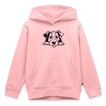 Fox Terrier - Kids Premium Organic Hoodie - rose - Front - AI Model Kid Female (0cm)