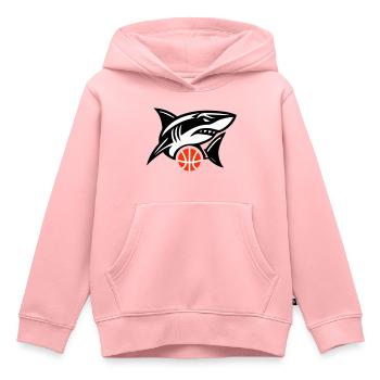 Die Basketballmannschaft der Haie - Kinder Premium Organic Hoodie - Rosa - Vorne - AI Model Kid Female (0cm)