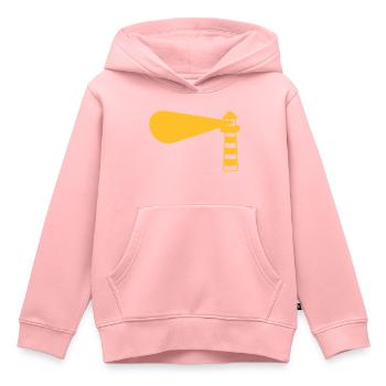 Light Tower Design - Kinder Premium Organic Hoodie - Rosa - Vorne - AI Model Kid Female (0cm)