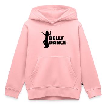 Belly dance - Kids Premium Organic Hoodie - rose - Front - AI Model Kid Female (0cm)
