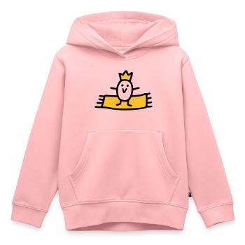 Fliegender Teppich - V2 - Kinder Premium Organic Hoodie - Rosa - Vorne - AI Model Kid Female (0cm)