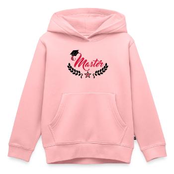 master abschluss - Kinder Premium Organic Hoodie - Rosa - Vorne - AI Model Kid Female (0cm)