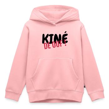 Krankengymnast / Krankengymnastin / Physio / - Kinder Premium Organic Hoodie - Rosa - Vorne - AI Model Kid Female (0cm)