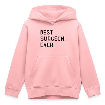 Bester Chirurg - Kinder Premium Organic Hoodie - Rosa - Vorne - AI Model Kid Female (0cm)
