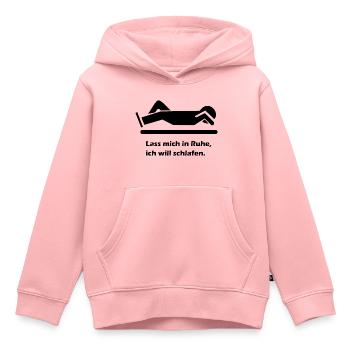 Schlafshirt Schlafen Schlaf Bett Shirt - Kinder Premium Organic Hoodie - Rosa - Vorne - AI Model Kid Female (0cm)