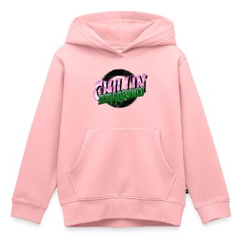 tshirts activistes cadeaux droits des homosexuels anniversaire - Sweat Premium à capuche enfant bio - rose - Devant - AI Model Kid Female (0cm)