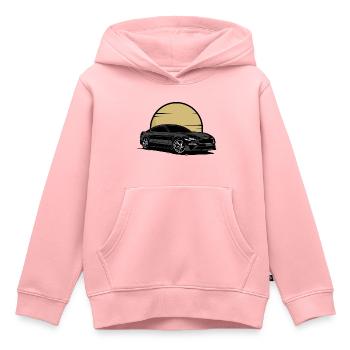 COYOTE V8 STANG - Sweat Premium à capuche enfant bio - rose - Devant - AI Model Kid Female (0cm)