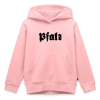 Pfalz - Kinder Premium Organic Hoodie - Rosa - Vorne - AI Model Kid Female (0cm)