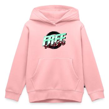funny quote statement fun awesome quote happy - Kinder Premium Organic Hoodie - Rosa - Vorne - AI Model Kid Female (0cm)
