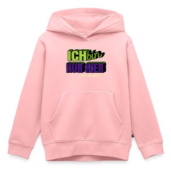 witzig weihnachten hundeliebhaber bday bullterrier - Kinder Premium Organic Hoodie - Rosa - Vorne - AI Model Kid Female (0cm)