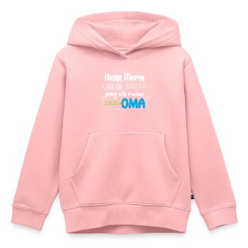 Babysprüche - Kinder Premium Organic Hoodie - Rosa - Vorne - AI Model Kid Female (0cm)