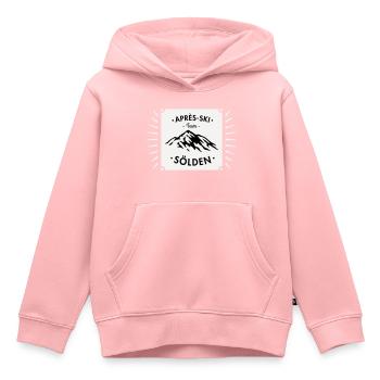 Après-Ski Sölden - Kinder Premium Organic Hoodie - Rosa - Vorne - AI Model Kid Female (0cm)