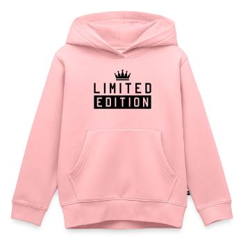 limited edition - Kinder Premium Organic Hoodie - Rosa - Vorne - AI Model Kid Female (0cm)