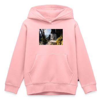Veil Falls - Kids Premium Organic Hoodie - rose - Front - AI Model Kid Female (0cm)