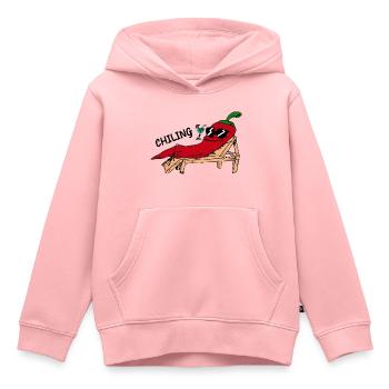 Lustiges Bild Witzig Humor Geschenkidee - Kinder Premium Organic Hoodie - Rosa - Vorne - AI Model Kid Female (0cm)