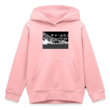 Nations - Kinder Premium Organic Hoodie - Rosa - Vorne - AI Model Kid Female (0cm)