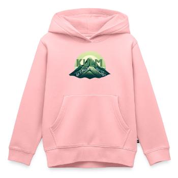 Kulm du Wächter in der Zeit - Kinder Premium Organic Hoodie - Rosa - Vorne - AI Model Kid Female (0cm)