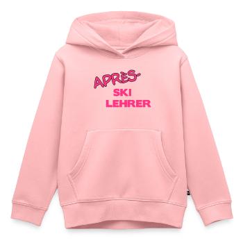 Après Skilehrer - Kinder Premium Organic Hoodie - Rosa - Vorne - AI Model Kid Female (0cm)