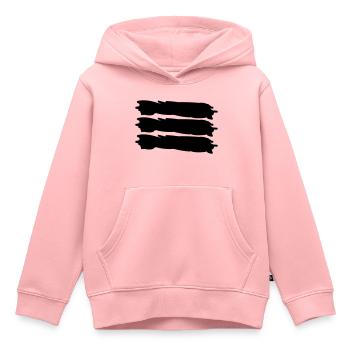 deutschland - Kinder Premium Organic Hoodie - Rosa - Vorne - AI Model Kid Female (0cm)