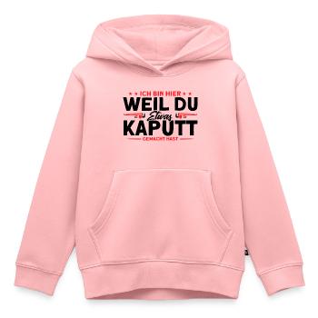 Sanitär Klempner Anlagenmechaniker Geschenk - Kinder Premium Organic Hoodie - Rosa - Vorne - AI Model Kid Female (0cm)