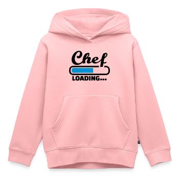 Chef - Kinder Premium Organic Hoodie - Rosa - Vorne - AI Model Kid Female (0cm)
