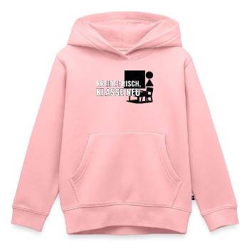 Geschenk für Lehrkräfte zum Start an neuer Schule - Kinder Premium Organic Hoodie - Rosa - Vorne - AI Model Kid Female (0cm)