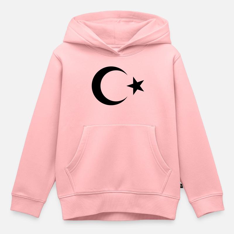 Turquie - Sweat Premium à capuche enfant bio - rose