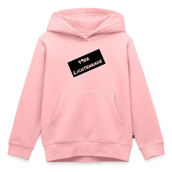49er lichtenrade blacky - Kinder Premium Organic Hoodie - Rosa - Vorne - AI Model Kid Female (0cm)