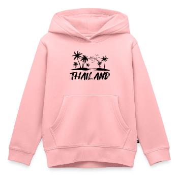 thailand - Kinder Premium Organic Hoodie - Rosa - Vorne - AI Model Kid Female (0cm)