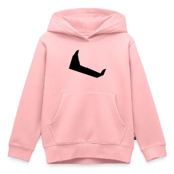 nuri - Kinder Premium Organic Hoodie - Rosa - Vorne - AI Model Kid Female (0cm)