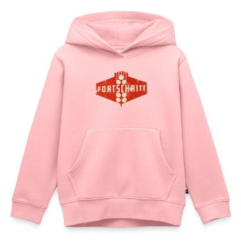 DDR Fortschritt Traktor - Landmaschinen - Kinder Premium Organic Hoodie - Rosa - Vorne - AI Model Kid Female (0cm)